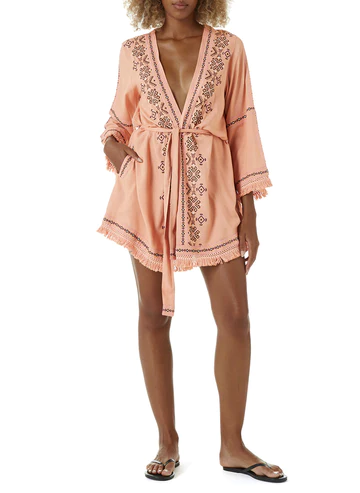 Melissa Odabash Kara Tan Kaftan - Image 3