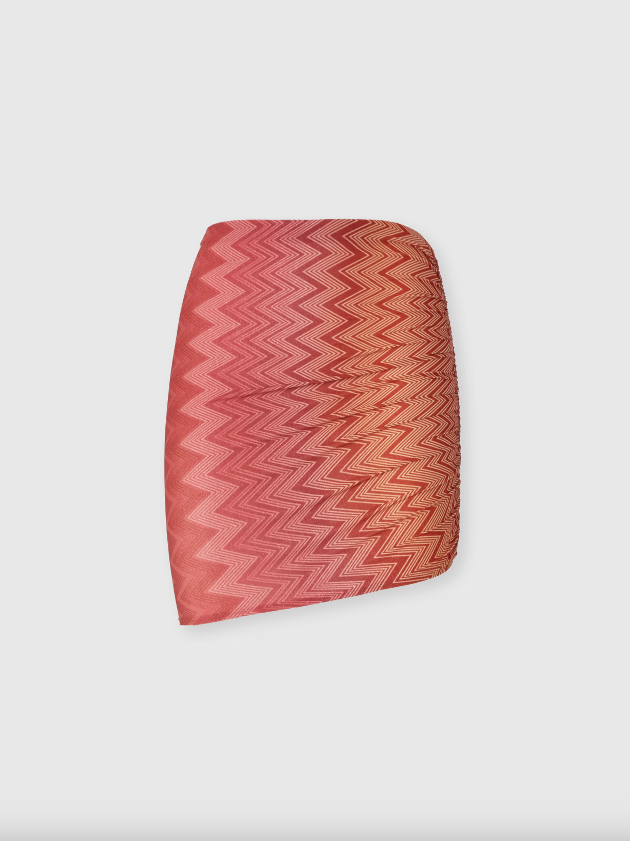 Missoni Mare Minskirt stretch nylon zig zag lamé