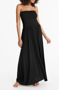 ERES Oda Long bustier dress Noir