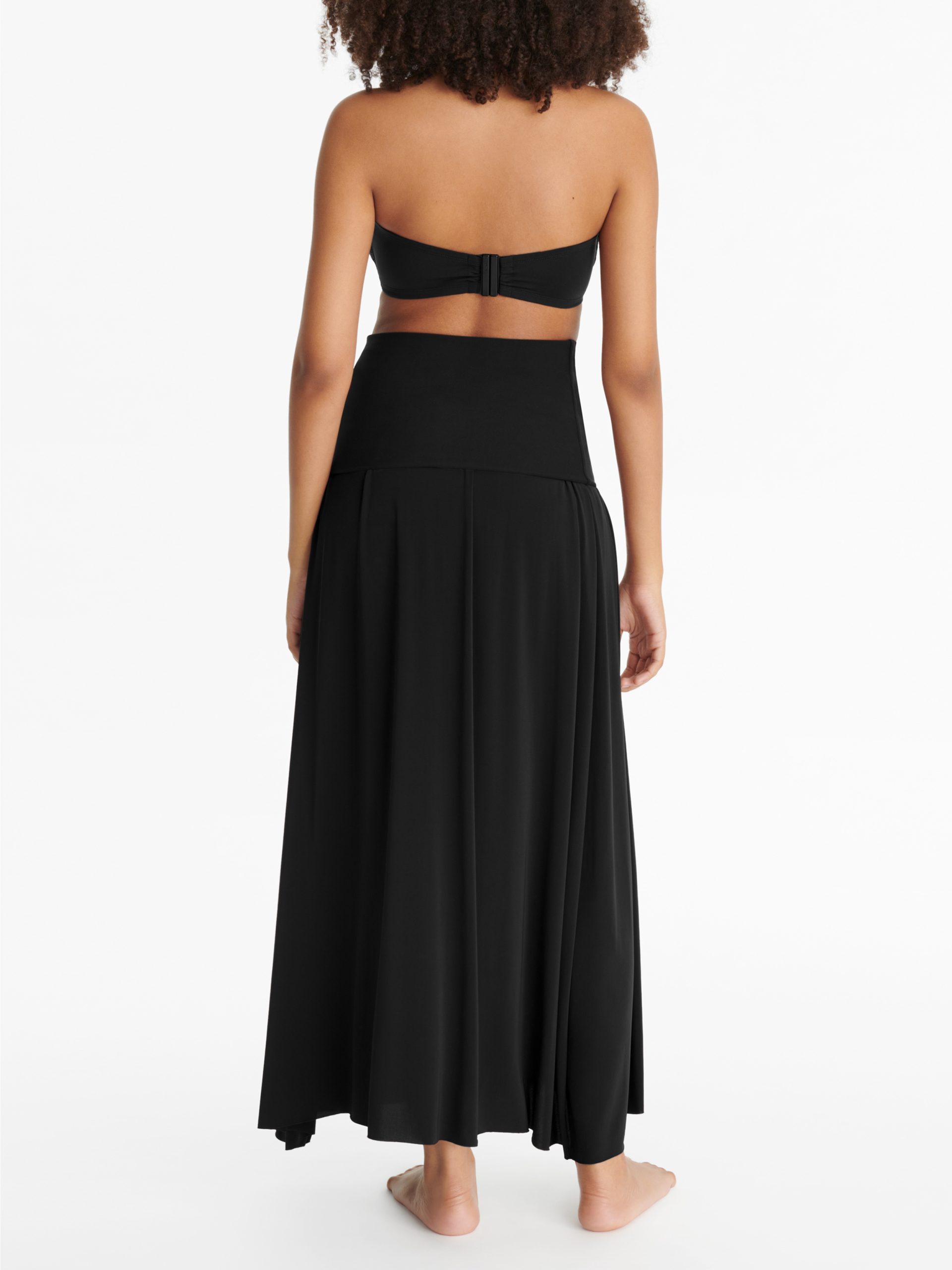 ERES Oda Long bustier dress Noir - Image 3