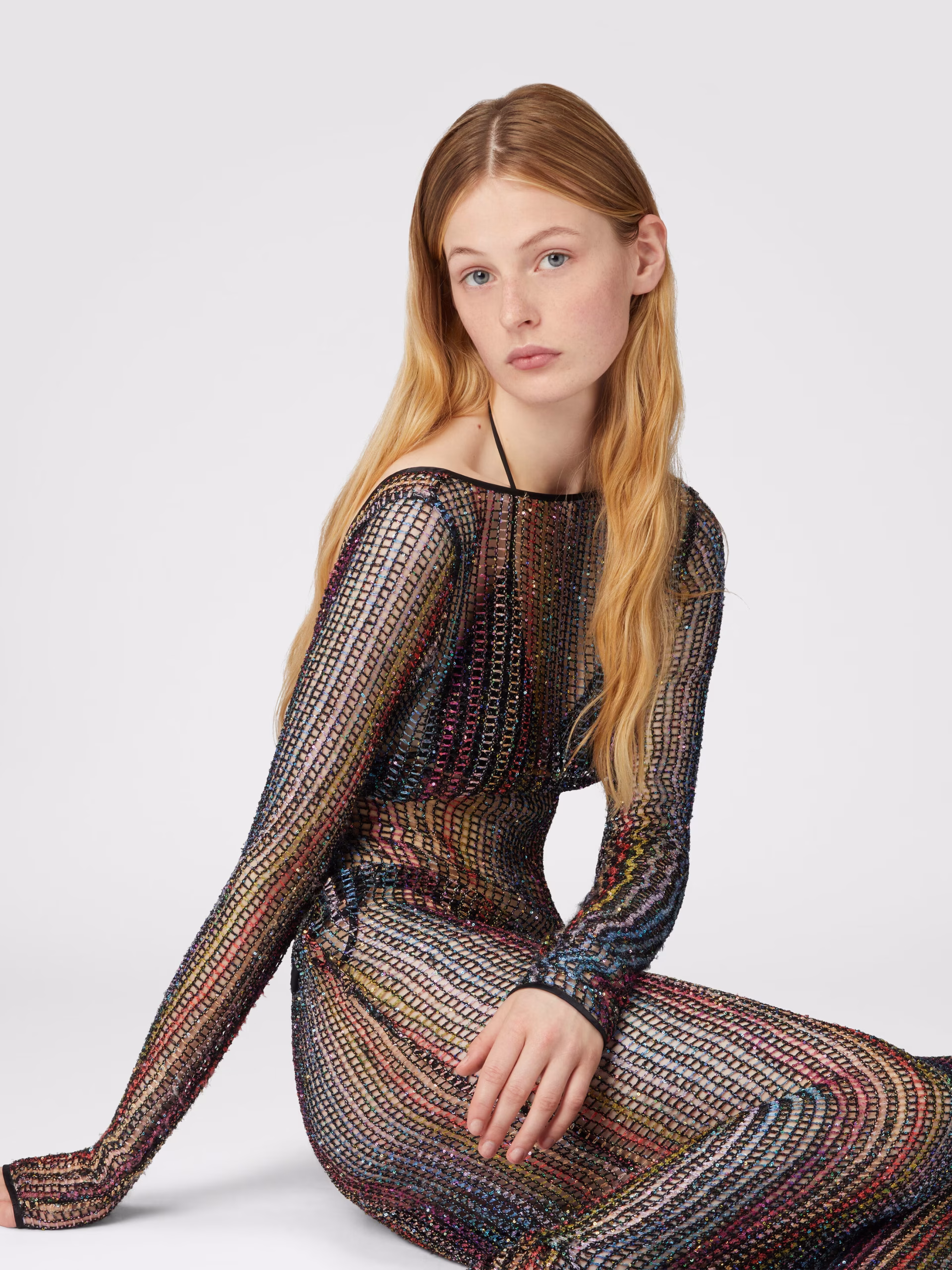 Missoni Mare Long Mesh Cover Up - Image 3