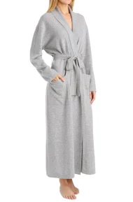 Arlotta Cashmere Long Robe Flannel