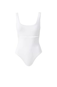 Melissa Odabash CARMEL WHITE SWIMSUIT