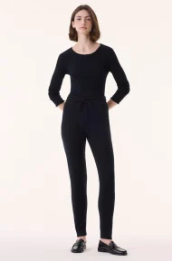 Kujten Women Cashmere Joggy Noir