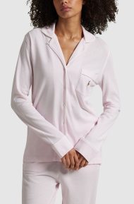 Polo Madison Knit Oxford Modal & Cotton Pyjama Set Pink