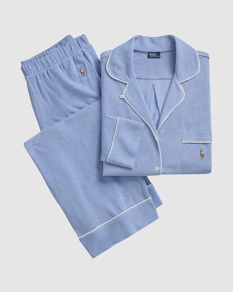 Polo Madison Knit Oxford Modal & Cotton Pyjama Set