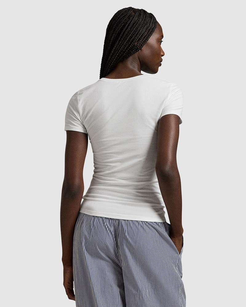 Polo Club Cotton Short Sleeve Crew Neck Sleep T-Shirt - Image 4